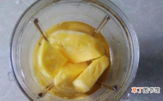 菠萝沙冰的做法