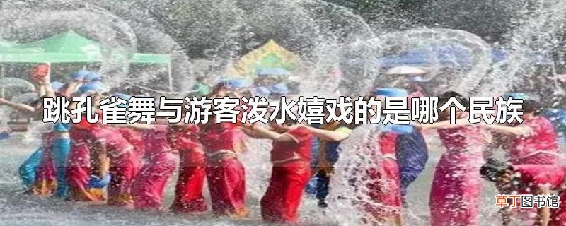 跳孔雀舞与游客泼水嬉戏的是哪个民族