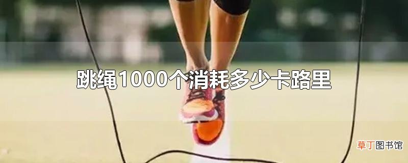 跳绳1000个消耗多少卡路里