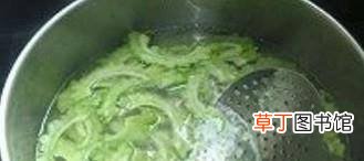 家常小菜苦瓜炒肉