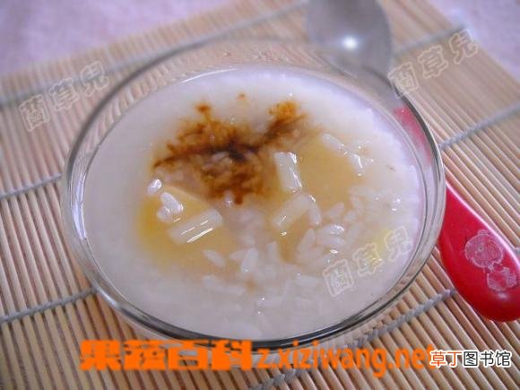 生姜糯米粥的功效