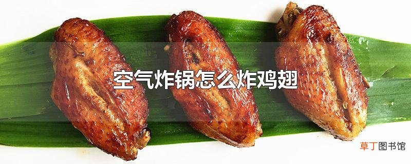 空气炸锅怎么炸鸡翅