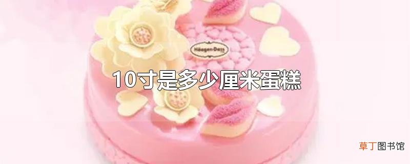 10寸是多少厘米蛋糕