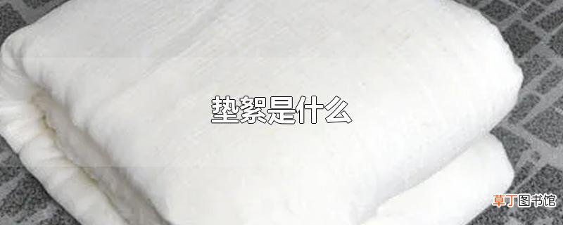 垫絮是什么