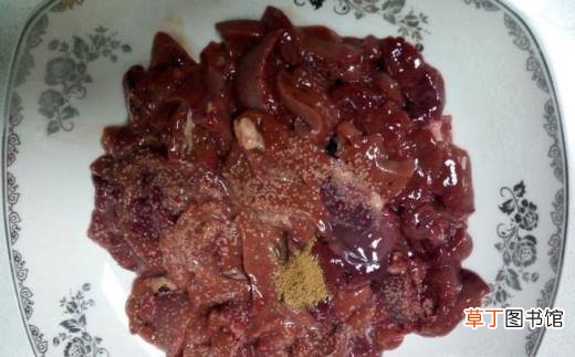 鸡肝扒油菜的家常做法