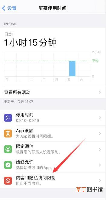 苹果手机访问限制没有了