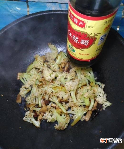 怎样做美味的豆豉香菇炒花菜？