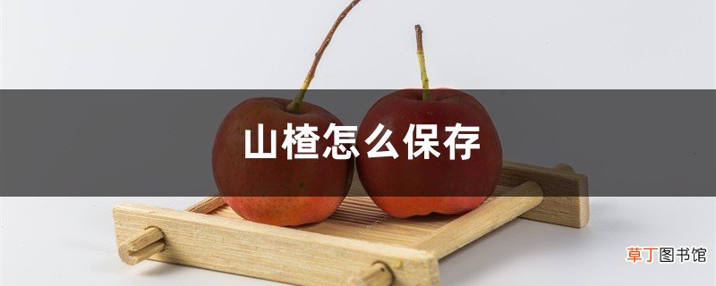 山楂怎么保存