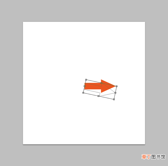 ps画箭头怎么填充颜色 ps画箭头