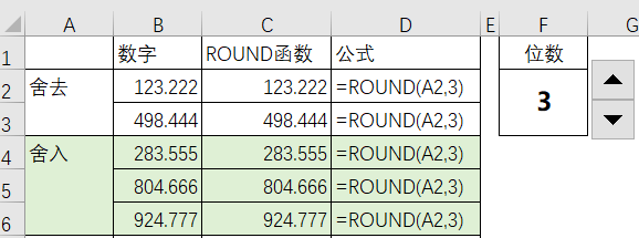 round公式怎么用不能四舍五入 round公式