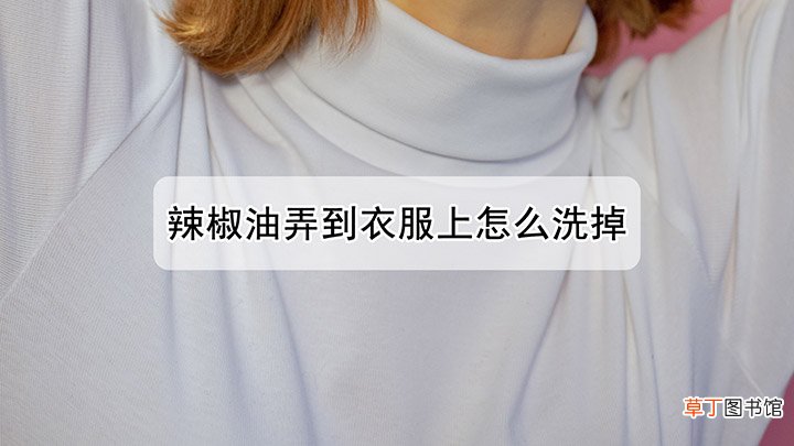 辣椒油弄到衣服上怎样才能够洗掉