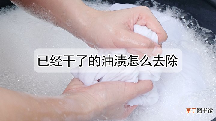 已经干了的油渍咋样才能去除