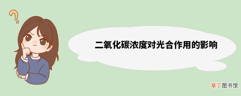 二氧化碳浓度对光合作用的影响 什么是光合作用