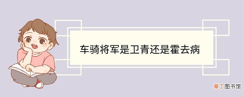 车骑将军是卫青还是霍去病 汉武帝车骑将军是卫青还是霍去病