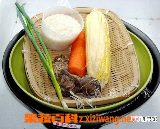 玉米胡萝卜香菇粥的功效