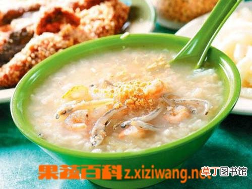 虾米粥的做法