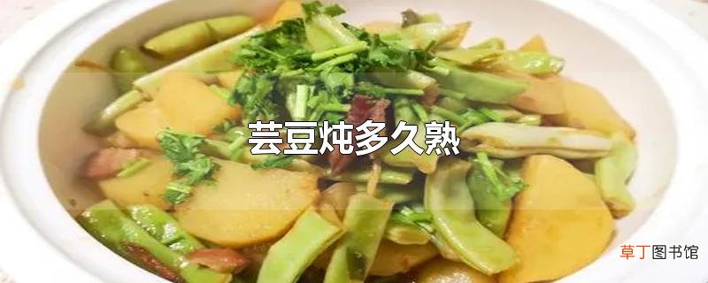 芸豆炖多久熟