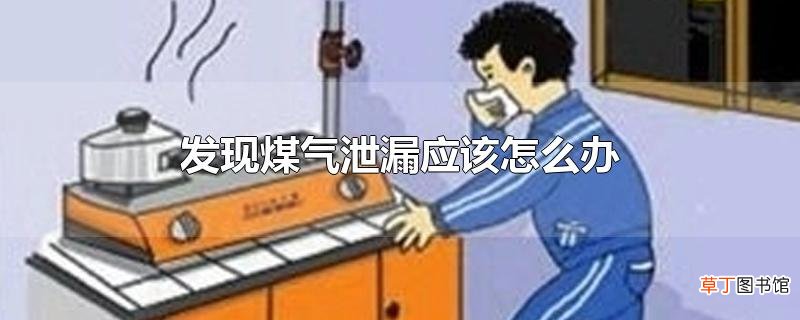 发现煤气泄漏应该怎么办