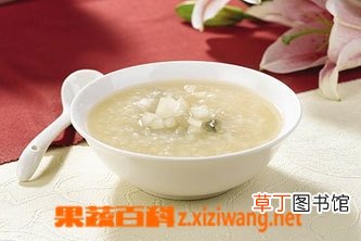 百合莲子杏仁粥