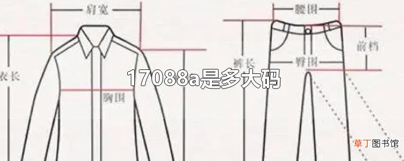 17088a是多大码