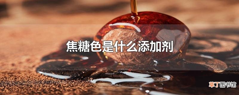 焦糖色是什么添加剂