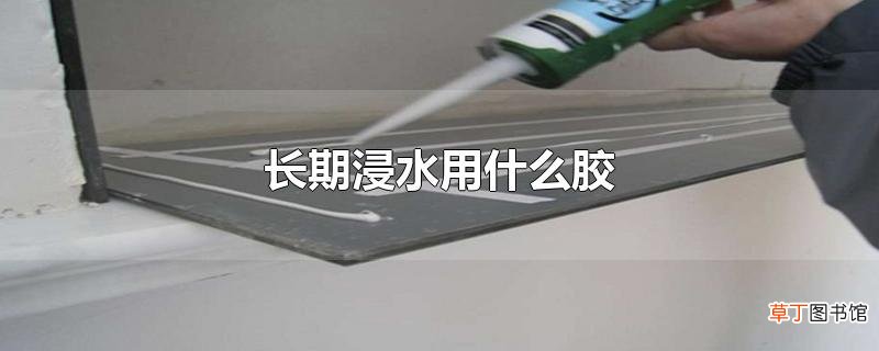 长期浸水用什么胶