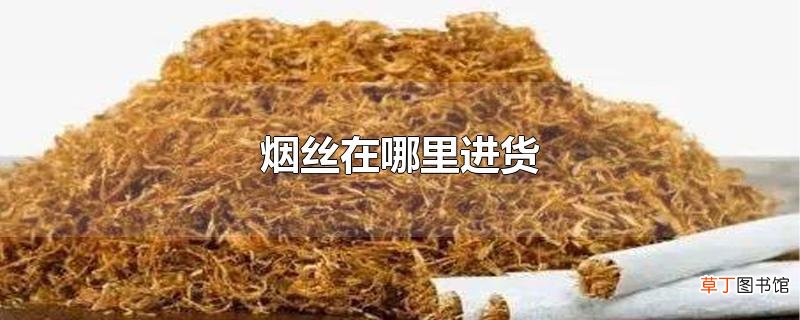 烟丝在哪里进货