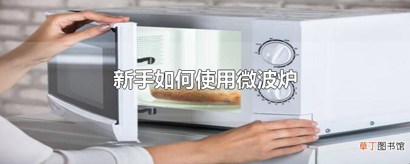 新手怎么使用微波炉