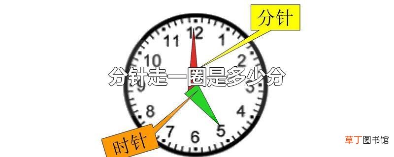 分针走一圈是多少分