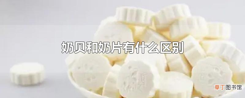奶贝和奶片有什么区别