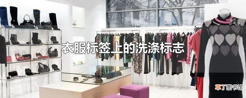 衣服标签上的洗涤标志