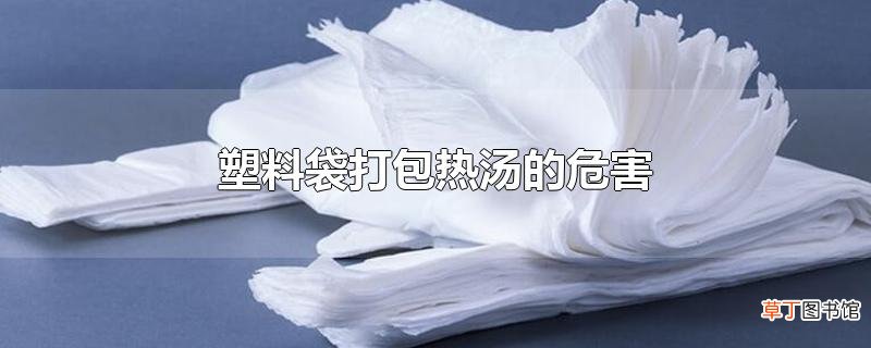 塑料袋打包热汤的危害