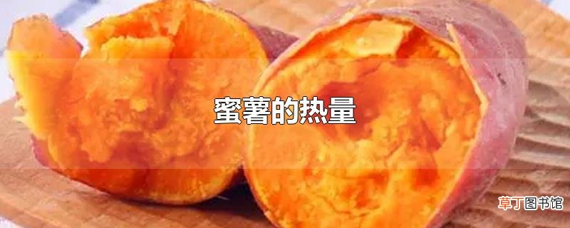 蜜薯的热量