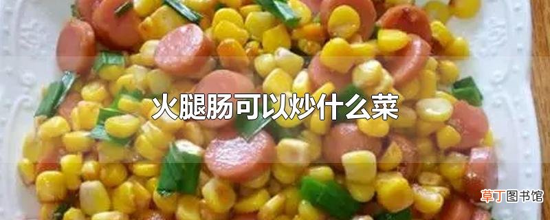 火腿肠可以炒什么菜