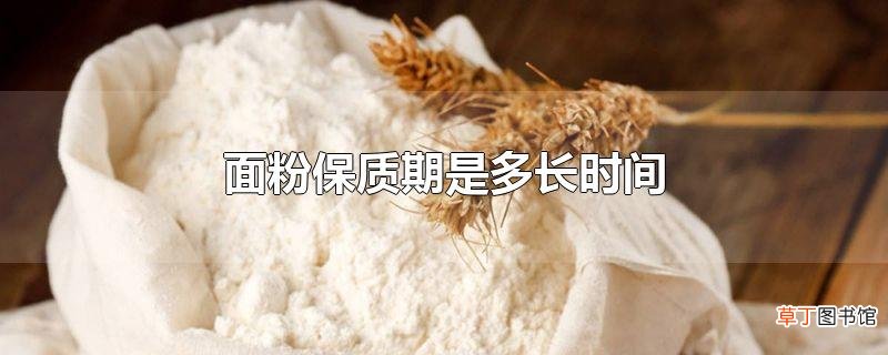 面粉保质期是多长时间
