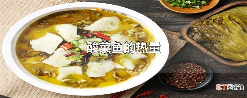 酸菜鱼的热量
