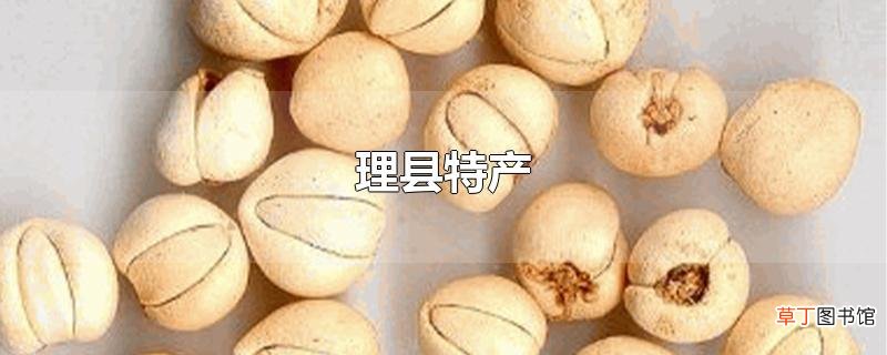 理县特产