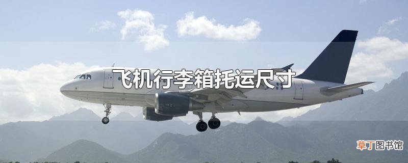 飞机行李箱托运尺寸