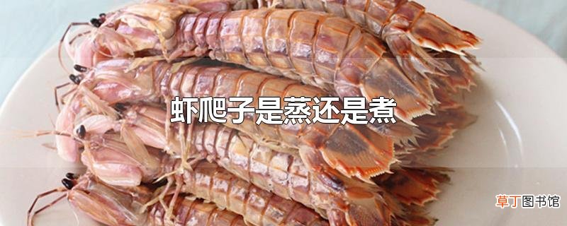 虾爬子是蒸还是煮