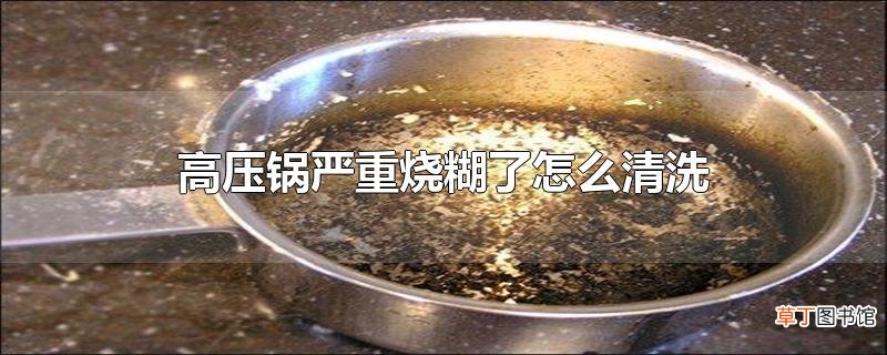 高压锅严重烧糊了怎么清洗