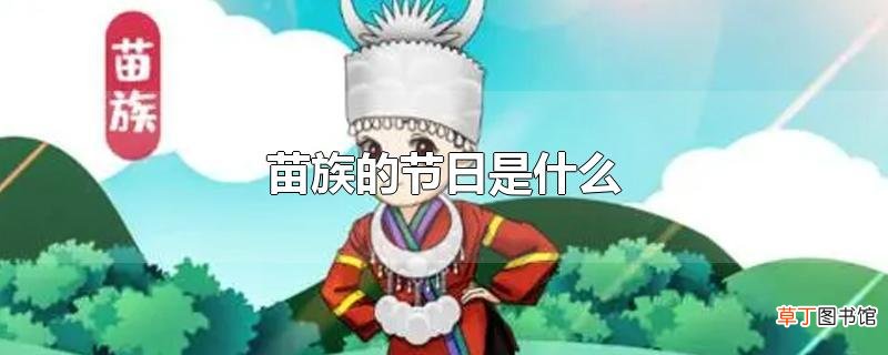 苗族的节日是什么