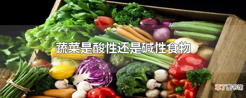 蔬菜是酸性还是碱性食物
