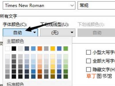 字体的特殊效果可以在什么对话框中设置