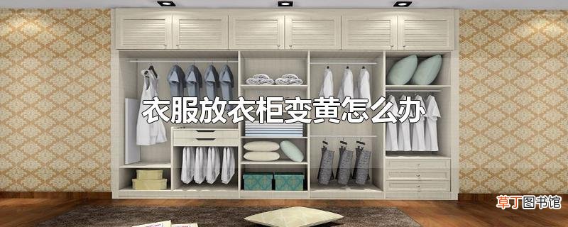 衣服放衣柜变黄怎么办
