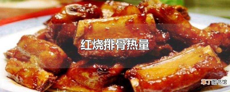 红烧排骨热量