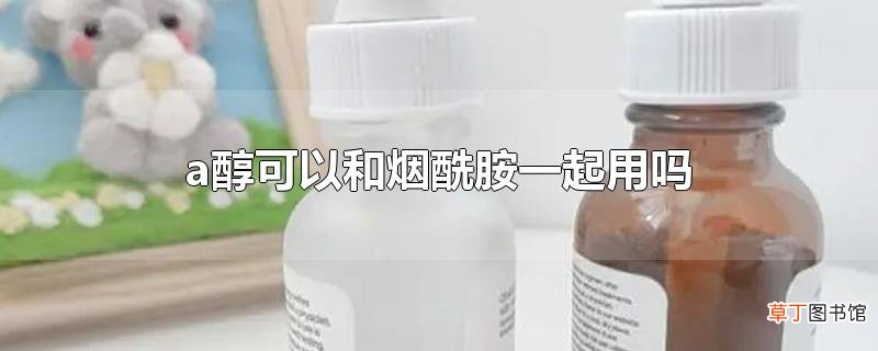 a醇可以和烟酰胺一起用吗
