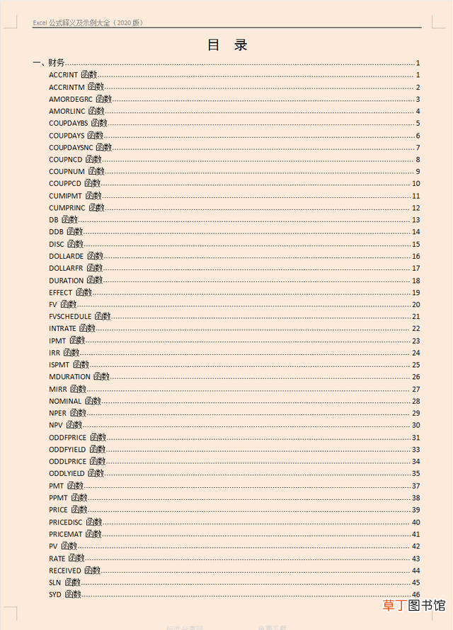 常用函数公式大全excel excel常用函数汇总