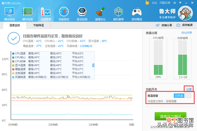 显卡温度检测软件 cpu温度检测软件