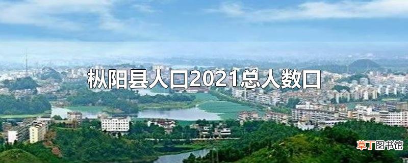 枞阳县人口2021总人数口