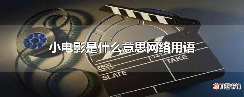 小电影是什么意思网络用语